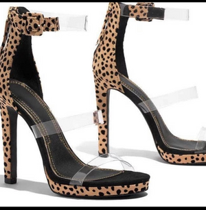 Leopard Suede